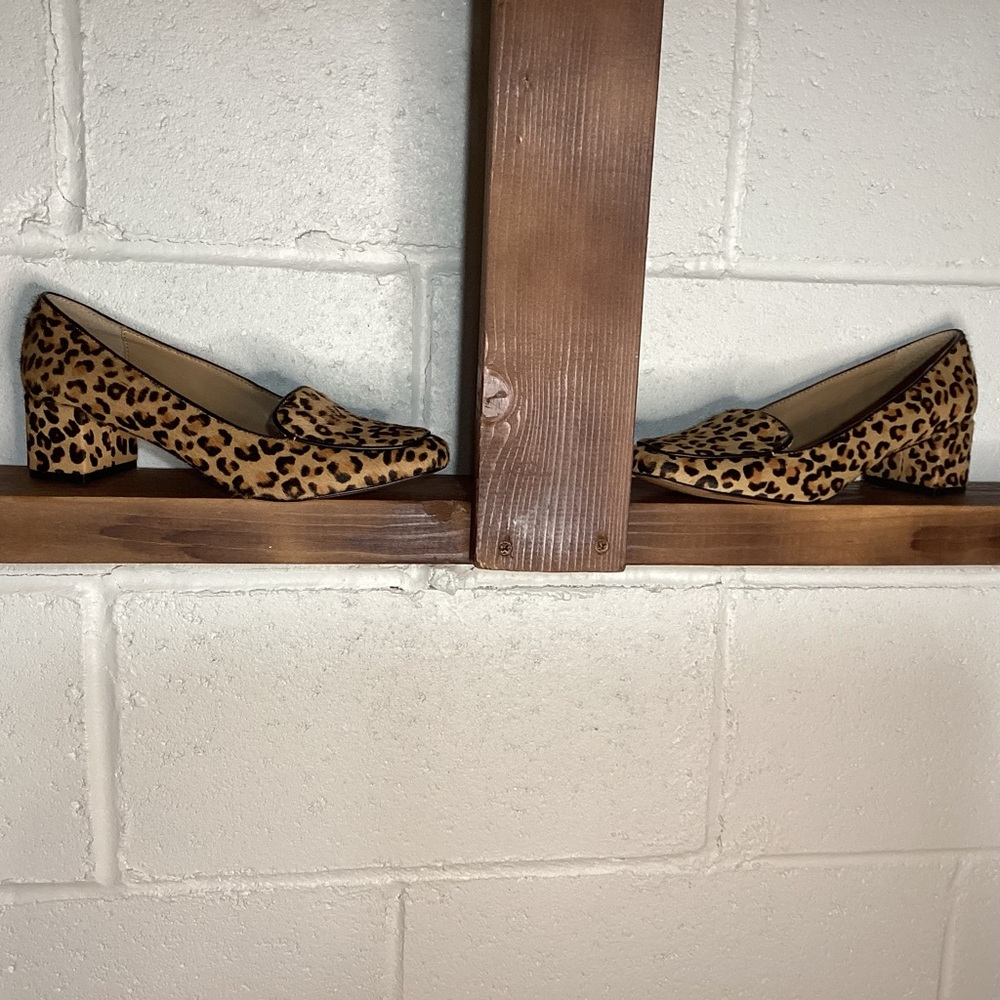 Banana Republic Leopard Print Heels